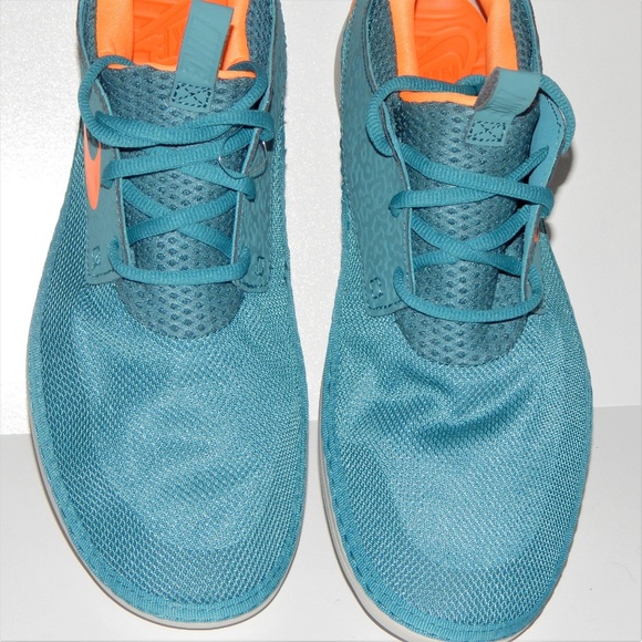 NEW Shoes men Nike Running 10,12 athletic New Aqua Blue Orange